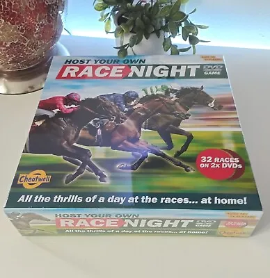 Race Night - Host Your Own Horse Race Night DVD Betting Game - Cheatwell Games • £19.99