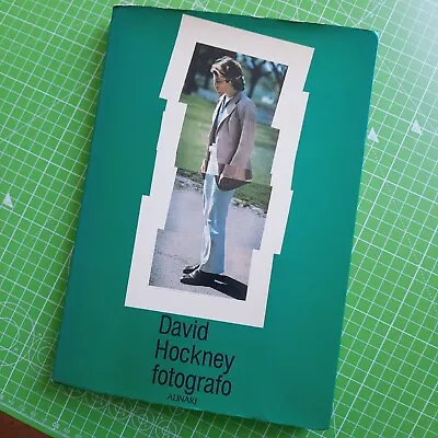 David Hockney FOTOGRAFO 1st 1983 Italy First Edition Art Rare Book Not Signed  • £175