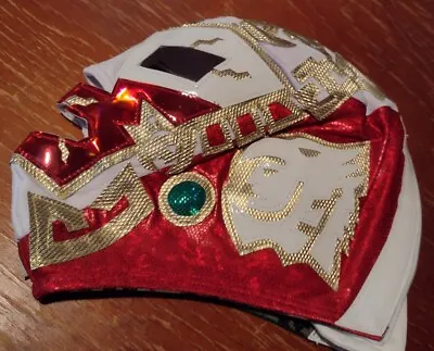 Dr. Wagner Jr. Cmll Aaa. Mexican Semiprofesional Mask In With And Tricolor. • $65