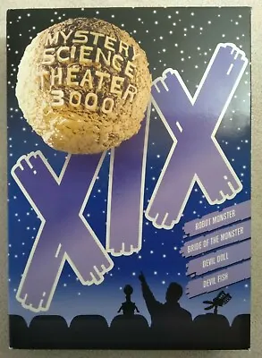 Mystery Science Theater 3000: Vol. XIX - 4-Disc DVD Box Set - MST3k • $26.89