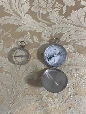 Lot Of Two Old Compasses • $8.50