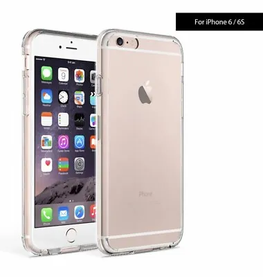 $6.99 • Buy 2 X FUNLUX IPhone 6 Clear Case Slim Design Shockproof