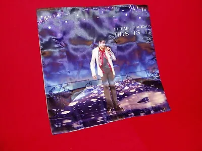 Michael Jackson This Is It Rehearsal Pose Pillow Case  New 15.5  By 15.5   • $5.75