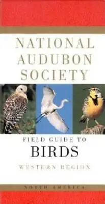 National Audubon Society Field Guide To North American Birds Western - GOOD • $5.40