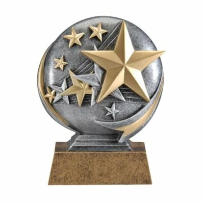 $21.99 • Buy 5  Stars Trophy With 3 Lines Of Custom Text