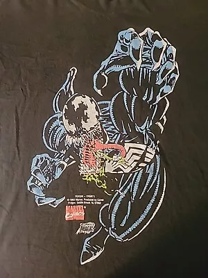 Vintage Marvel Venom Comic Images T-Shirt 1993 Size XL Mens Missing Tag • $300