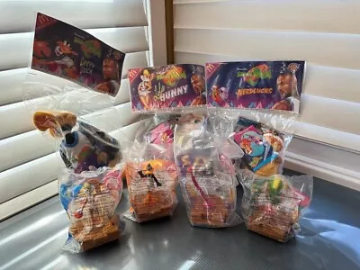 Space Jam Looney Tunes McDonalds 1996 Set Of 7 Toys Plush And Plastic • $59.99