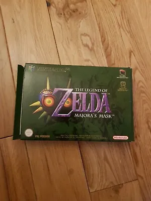 The Legend Of Zelda: Majora's Mask (Nintendo 64 2000) Mint • £249.99