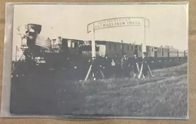 Postcard Unused - Directors Of U.p.r.r In 1866 100th Meridan • $2.97