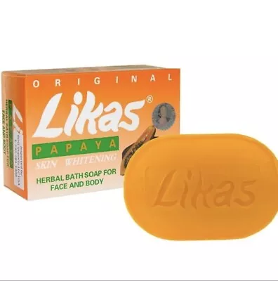 Likas Papaya Beauty Soap Original 135g Pack Of 1 • £2.89