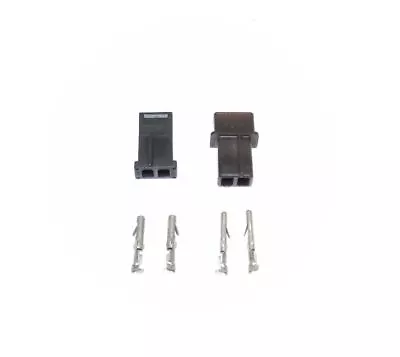 MSD Ignition P/N 8824 Black 2 Pin Connector Kit NEW • $10.97