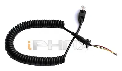 Microphone Cable Cord For Motorola Mobile Mic GM300SM50120130M1225 CDM M272 • $5.80