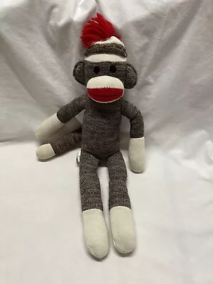 $10.49 • Buy 2008 Schylling Sock Monkey 21” Plush Doll Stuffed Animal