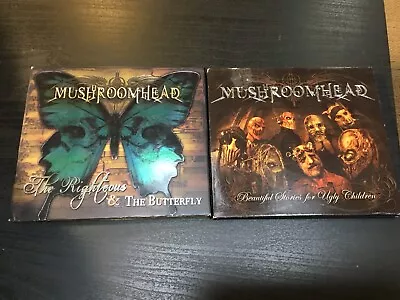 Mushroomhead CD Lot Of 2 The Righteous & The Butterfly Beautiful Stories Ugly • $9.99