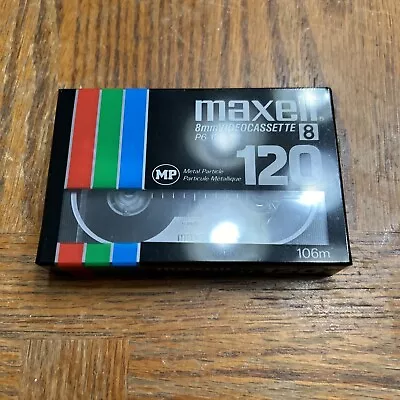 Maxell 8mm GX-MP High Quality 120 Camcorder Video Cassette Tape • $9.50