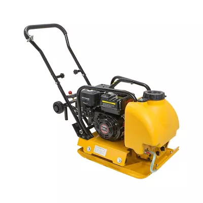 6.5HP 196cc Power Walk Behind Dirt Soil Vibratory Plate Compactor W/ Water Tank • $1055.95