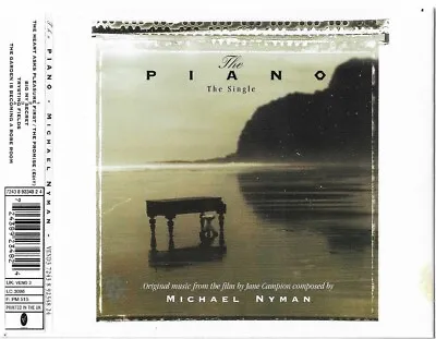 Michael Nyman - The Piano: The Single (4-Track CD Single 1993) • £11.99