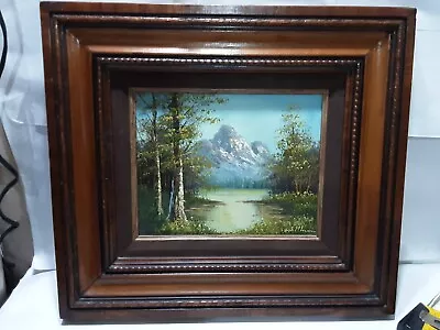 Beautiful Vintage Original Framed 8 X 10 Signed Oil Painting • $16