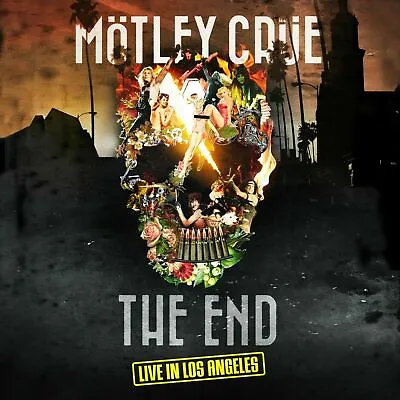 MOTLEY CRUE The End BANNER HUGE 4X4 Ft Fabric Poster Tapestry Flag  • $24.99