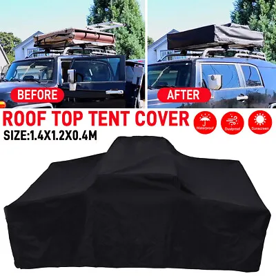 $35.09 • Buy 1.4m Universal Roof Top Tent Camper Trailer Cover Waterproof Travel Camping