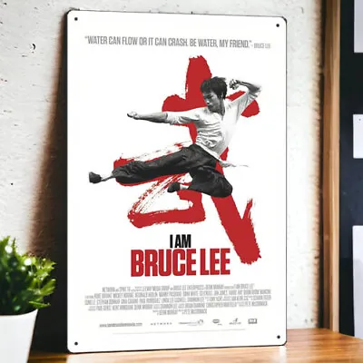 I Am Bruce Lee (2012) Metal Movie Poster Tin Sign Plaque Film 8 X12  • $6.99