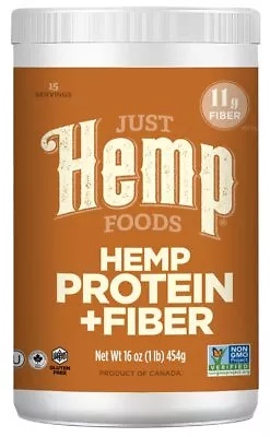 Hemp Protein Powder Plus Fiber Non-GMO Verified With 11g Of Protein & 11g Of... • $18.52