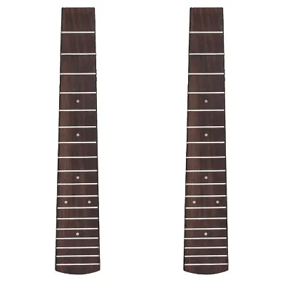 $25.29 • Buy Tenor Ukulele Fretboard Fretted Fingerboard For 26 Inch Hawaii Guitar Parts 2Pcs