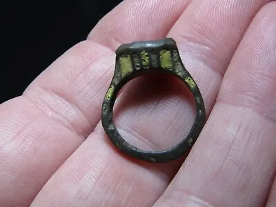 Medieval Ring 14th - 16th Century UK Size I Wearable (d1) • £16.99