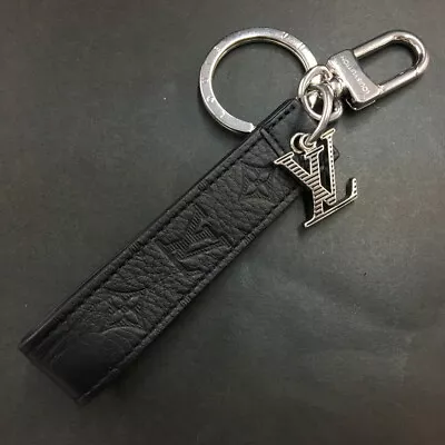 Louis Vuitton Monogram Shadow Porte Cles Dragonne Key Ring Bag Charm/9Y0364 • $51