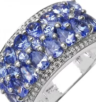 Women’s Ring Size 6 With 2.59 CTW Tanzanite AAA • $75