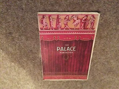 The Palace Manchester 1927 Programme • £3