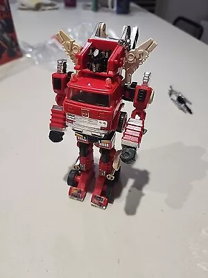 Vintage G1 Transformers Autobot Action Figure Inferno 1985 • $70