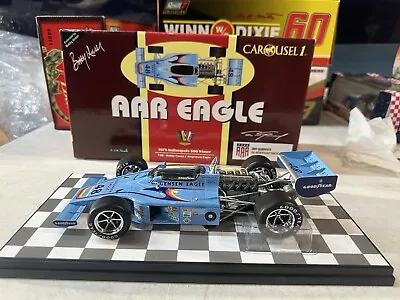 Bobby Unser 1/18 Carousel 1 Aar Eagle 1975 Indy 500 Winner #48 Jorgensen Eagle • $224.99