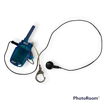 Tiger Electronics Hit Clips Micro Personal Music Player W/ FM Radio Insert Blue • $18