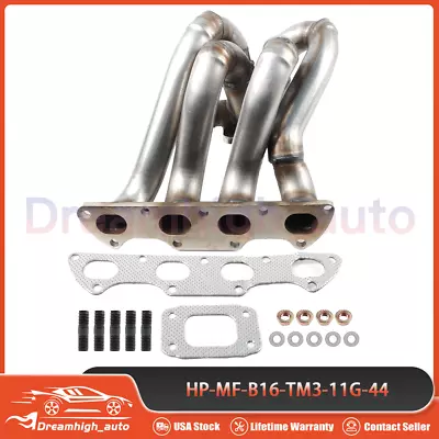 Turbo Manifold W/ Gasket Kit Fits HP-Series Honda Civic 1988-2000 B16 B18 Acura • $149.69