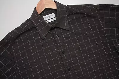 Yves Saint Laurent Vintage Checkered Shirt Men's M • $41.99