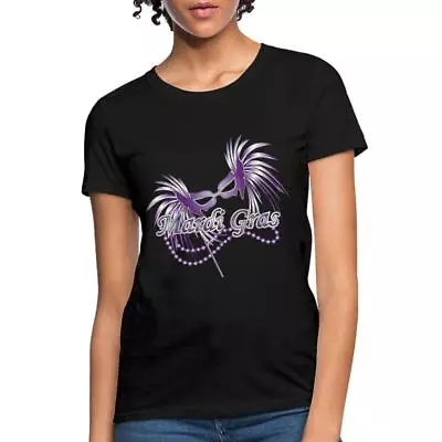 Mardi Gras Mask Women's T-Shirt • $19.99