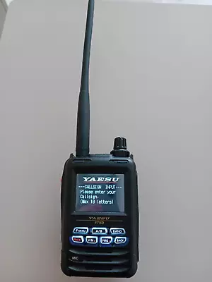 Yaesu FT5D Dual Band Fusion Digital Handheld Transceiver • £270