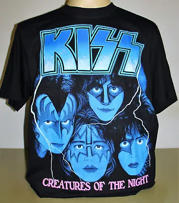 Kiss Creatures Of The Night T-Shirt Size S M L XL 2XL 3XL Rock Band New XXL XXXL • $14.99