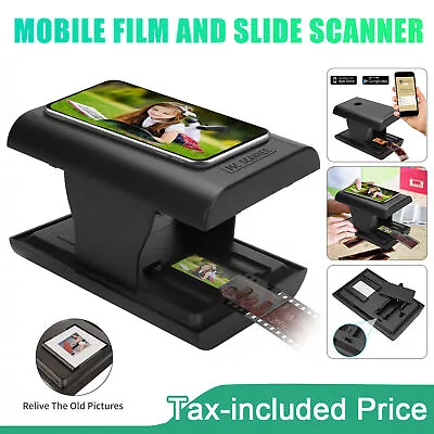 £19.79 • Buy 35mm 135mm Film Negative Scanner Slide Viewer Convert Film To Digital JPEG Q9T9