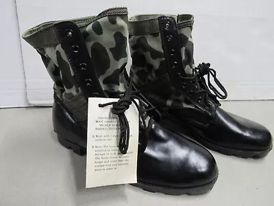 Vintage Woodland Camo Tropical Jungle Boots 1990s Era NOS Made In China • $49.95