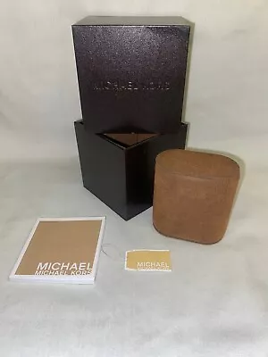 Genuine Michael Kors Watch Box Empty Brown Pillow Manual   • $9.99