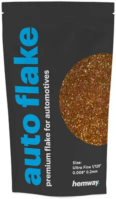 Hemway Copper Holographic Auto Car Glitter Paint Spray Metal Flakes 100g 0.008  • $16.10