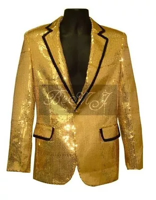 Elvis 1968 Comeback Gold Lame Costume Jacket • $129.99