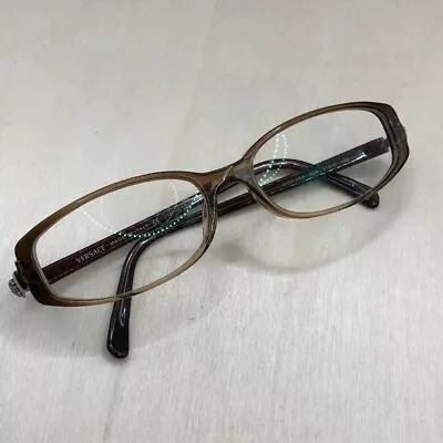 Vintage Versace Mod V54 G33 Glasses Frames Only Made In Italy Size: 51 15 130 • $26.99