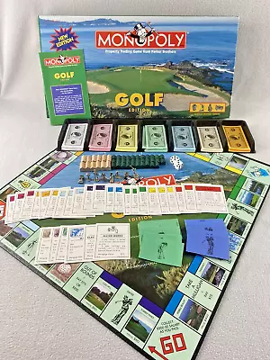 Monopoly Golf New Edition By USAopoly 1998 Parker Brothers Board Game  • $24.98