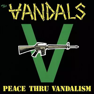 Peace Thru Vandalism - Green/black Splatter By The Vandals (Record 2023) • $35.53