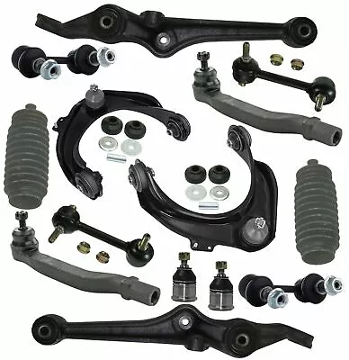 Rear & Front Suspension 18Pc For Honda Accord Upper & Lower Control Arm Tie Rods • $150.48