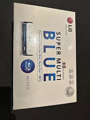 LG Super Multi Blue BE12LU38 12x External Blu-Ray/DVD Writer  • $33