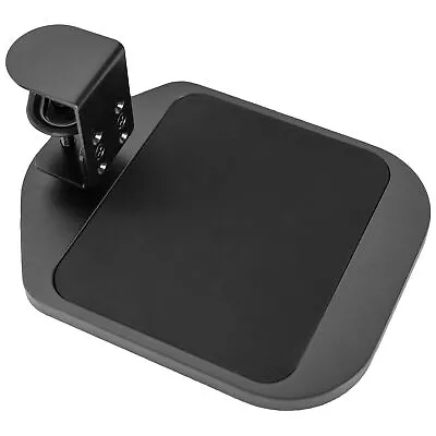VIVO Black Wooden Rotating Clamp-on Adjustable Computer Mouse Pad Device Holder • $29.99